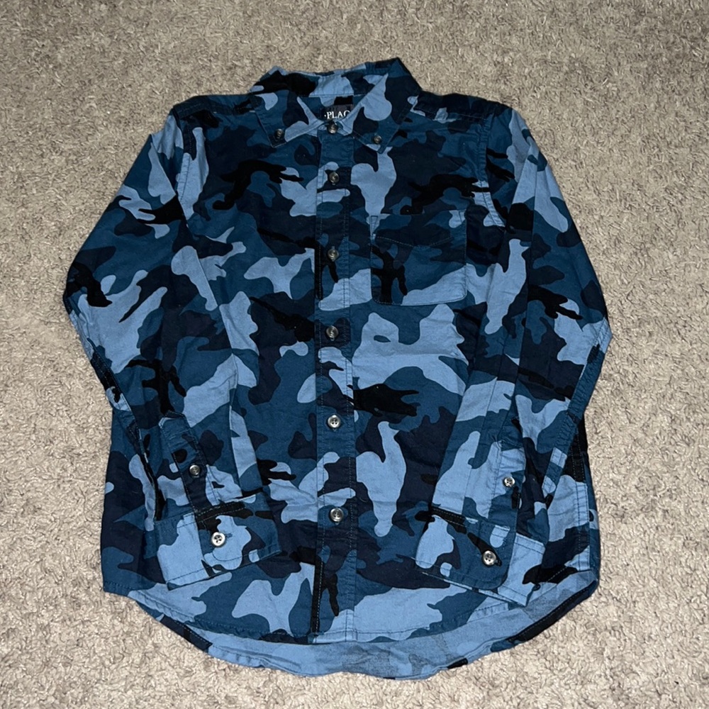 Youth boys button down